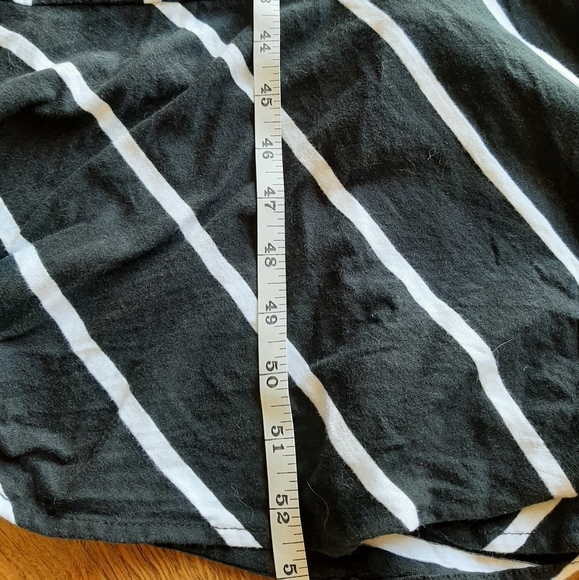 Chaps black and white striped maxi dress - Picture 15 of 15